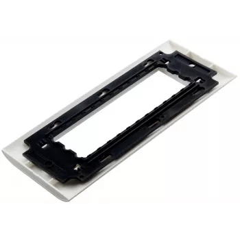 JAVEL telaio di supporto triplo per 6 moduli M45, bianco