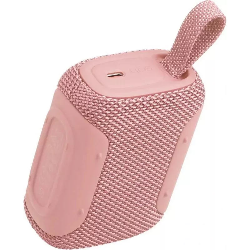 JBL Go 5 Altoparlante Bluetooth portatile rosa EU (IP67, Bluetooth 5.3, 4.2W, USB-C)