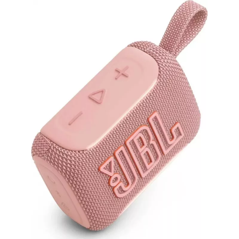 JBL Go 5 Altoparlante Bluetooth portatile rosa EU (IP67, Bluetooth 5.3, 4.2W, USB-C)