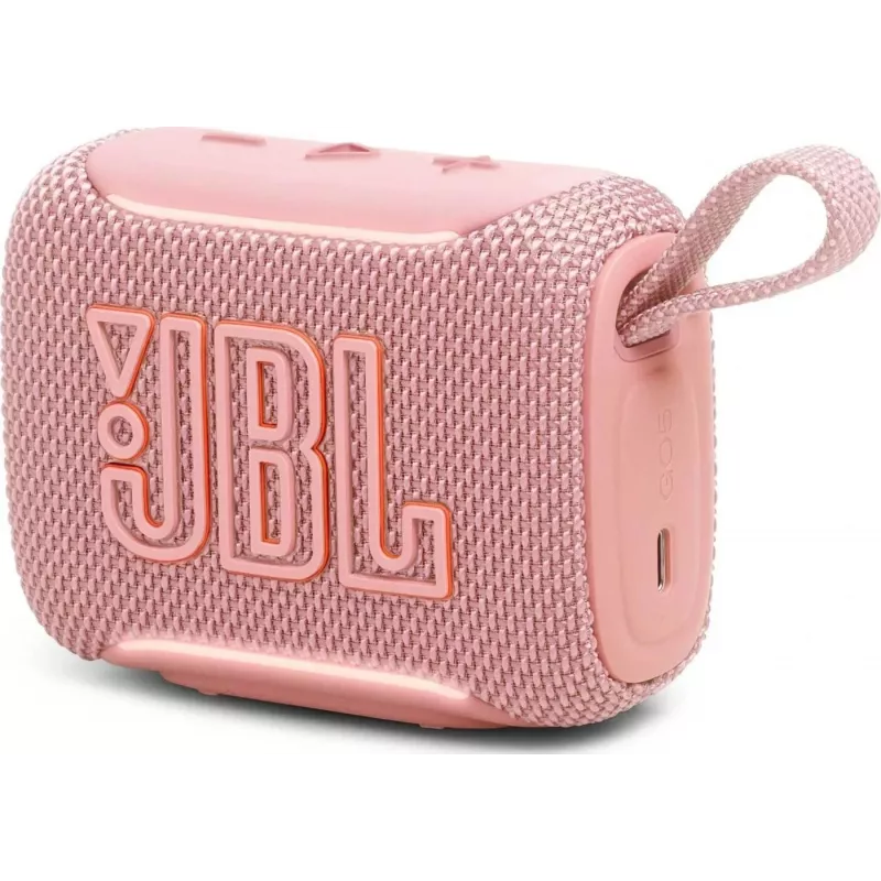 JBL Go 5 Altoparlante Bluetooth portatile rosa EU (IP67, Bluetooth 5.3, 4.2W, USB-C)