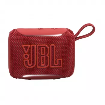 JBL GO 5 Altoparlante Bluetooth portatile, rosso, IP67 impermeabile, 5 ore di riproduzione