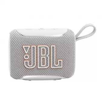 JBL GO 5 Speaker Bluetooth ultraportatile bianco
