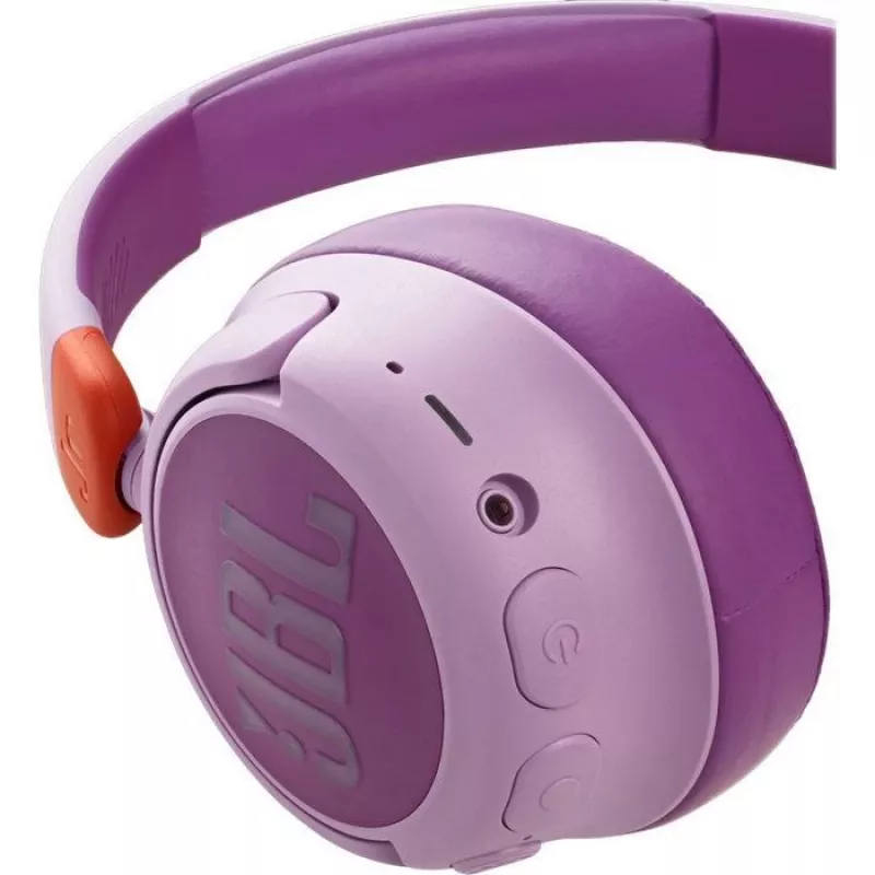 JBL Junior 460NC rosa - cuffie on-ear wireless con Active Noise Cancelling