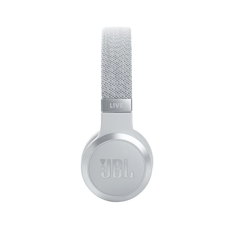 JBL Live 460NC Cuffie on-ear wireless con cancellazione attiva del rumore, Bianco