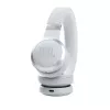 JBL Live 460NC Cuffie on-ear wireless con cancellazione attiva del rumore, Bianco