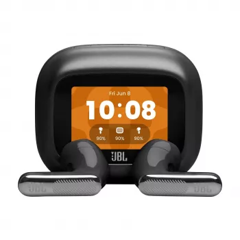 JBL LIVE Flex 4 cuffie in-ear Bluetooth True Wireless con cancellazione adattiva del rumore, nero