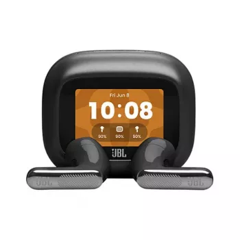 JBL LIVE Flex 4 cuffie in-ear Bluetooth True Wireless con cancellazione adattiva del rumore, nero