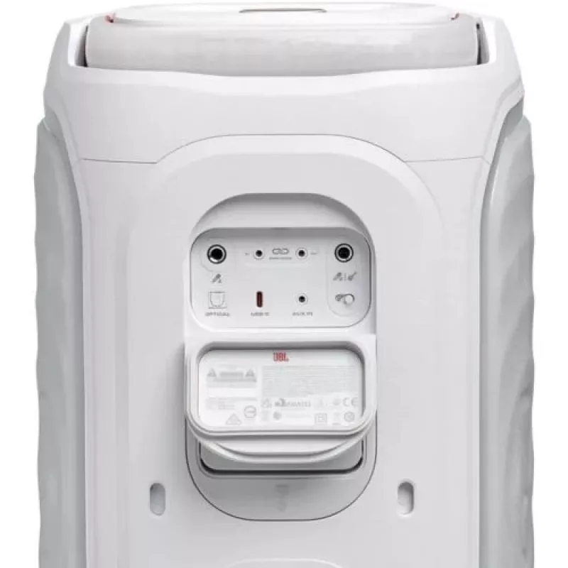 JBL PartyBox 130 speaker portatile per feste, 200W RMS, Bluetooth 6.0, Auracast, IPX4, bianco