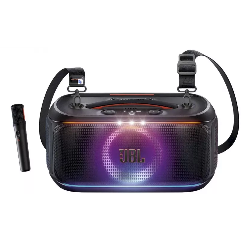 JBL Partybox On-The-Go 2 altoparlante Bluetooth – nero, 100 W RMS, IPX4, TWS