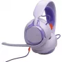 JBL Quantum 250 cuffie gaming con filo e microfono, viola