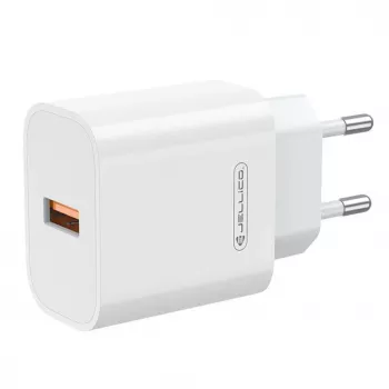 Caricatore rapido smart Jellico AK-165 USB 22.5W QC 3.0 1x USB (5-12V) bianco