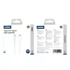 Jellico B1 Cavo dati e ricarica Fast-PD 20W USB-C a USB-C universale durevole e morbido 1m bianco