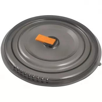 Jetboil Pentola in ceramica 1,5L - Pentola da campeggio con FluxRing, alluminio anodizzato, rivestimento antiaderente, manici pieghevoli