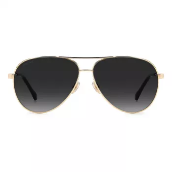 JIMMY CHOO JIMENA-S-2M2 Occhiali da sole da donna quadrati in acetato Havana Marrone sfumato 60/12/145 mm