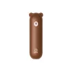 JISULIFE ventilatore portatile 8 marrone - mini ventilatore portatile ricaricabile con funzione power bank