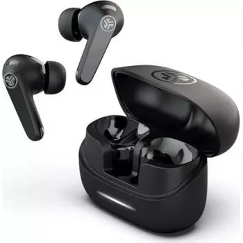JLab JBuds ANC Pods auricolari True Wireless con cancellazione attiva del rumore, IP55, nero