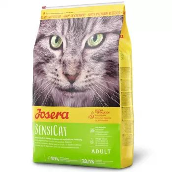 JOSERA SensiCat crocchette per gatti con digestione sensibile, pollame, 400 g