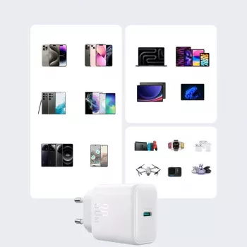 JOYROOM power bank 10000mAh 22,5W USB-C con cavo integrato