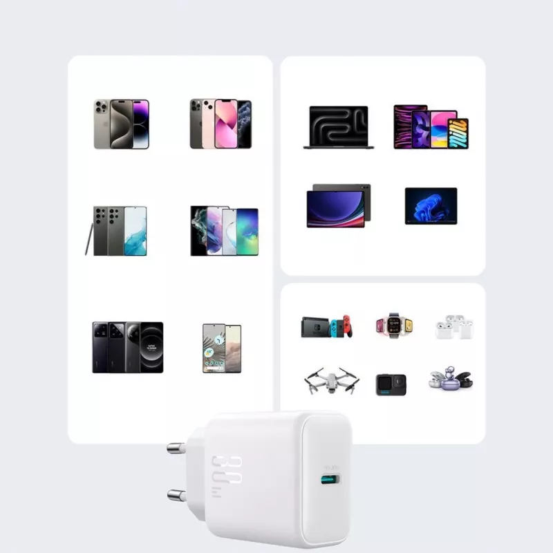 JOYROOM power bank 10000mAh 22,5W USB-C con cavo integrato