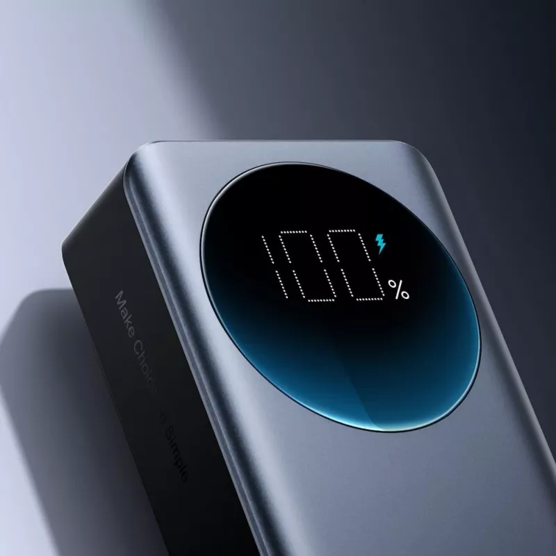 JOYROOM power bank 30000mAh 65W con display digitale (JR-PBF05) - nero