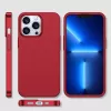 Joyroom 360 Full Case fronte e retro per iPhone 13 Pro Max + pellicola protettiva in vetro temperato rosso (JR-BP928 rosso)