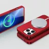 Joyroom 360 Full Case fronte e retro per iPhone 13 Pro Max + pellicola protettiva in vetro temperato rosso (JR-BP928 rosso)