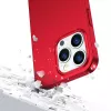 Joyroom 360 Full Case fronte e retro per iPhone 13 Pro Max + pellicola protettiva in vetro temperato rosso (JR-BP928 rosso)