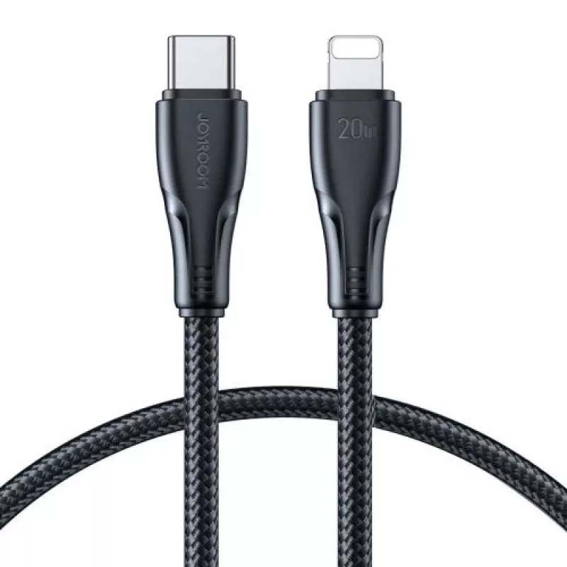 Joyroom serie A10 cavo a ricarica rapida USB-C a Lightning PD 20W, 0,25m, nero (S-CL020A11)