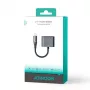 Joyroom adattatore DAC 2-in-1 Lightning a Lightning/Lightning, 60W, 0,12m, nero (JR-SY-L02)