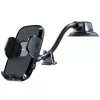 Supporto per cellulare Joyroom con braccio flessibile per cruscotto e parabrezza nero