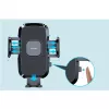 Supporto per cellulare Joyroom con braccio flessibile per cruscotto e parabrezza nero