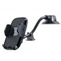 Supporto per cellulare Joyroom con braccio flessibile per cruscotto e parabrezza nero
