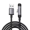 Joyroom Serie EnjoyX Cavo USB-A a USB-C a 90 gradi A56, 3A, 480 Mbps, 1,2 m, nero (S-A56)