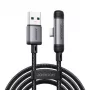 Joyroom Serie EnjoyX Cavo USB-A a USB-C a 90 gradi A56, 3A, 480 Mbps, 1,2 m, nero (S-A56)