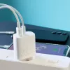 Caricabatterie rapido JOYROOM USB-A QC3.0 / USB-C PD 20W bianco (L-QP2011)