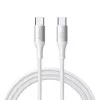 JOYROOM Flash Series cavo USB-C a USB-C A28, 60W, 480 Mbps, 2m, bianco (S-A28-CCW2)