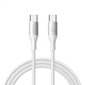 JOYROOM Flash Series cavo USB-C a USB-C A28, 60W, 480 Mbps, 2m, bianco (S-A28-CCW2)