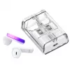 Joyroom IceLens Series auricolari True Wireless con luci LED, Bluetooth 5.3, bianco (JR-TC1-WHT)