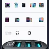 Joyroom JR-CCD03 Caricatore da auto con display digitale, 3x USB-A, 17W, 3,4A, nero