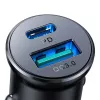 Joyroom JR-CCN05 mini caricabatterie da auto 30W USB-A USB-C nero