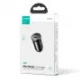Joyroom JR-CCN06 Mini caricabatterie da auto 30W 2x USB-C metallo nero