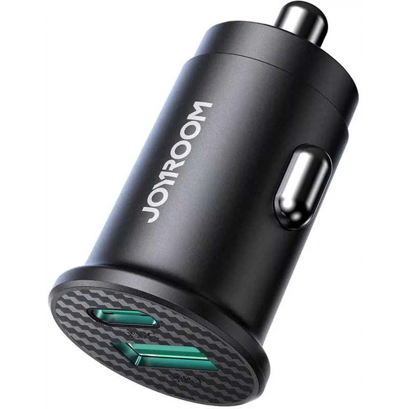 JOYROOM JR-CCN16 mini caricabatterie da auto USB-A 15W, nero