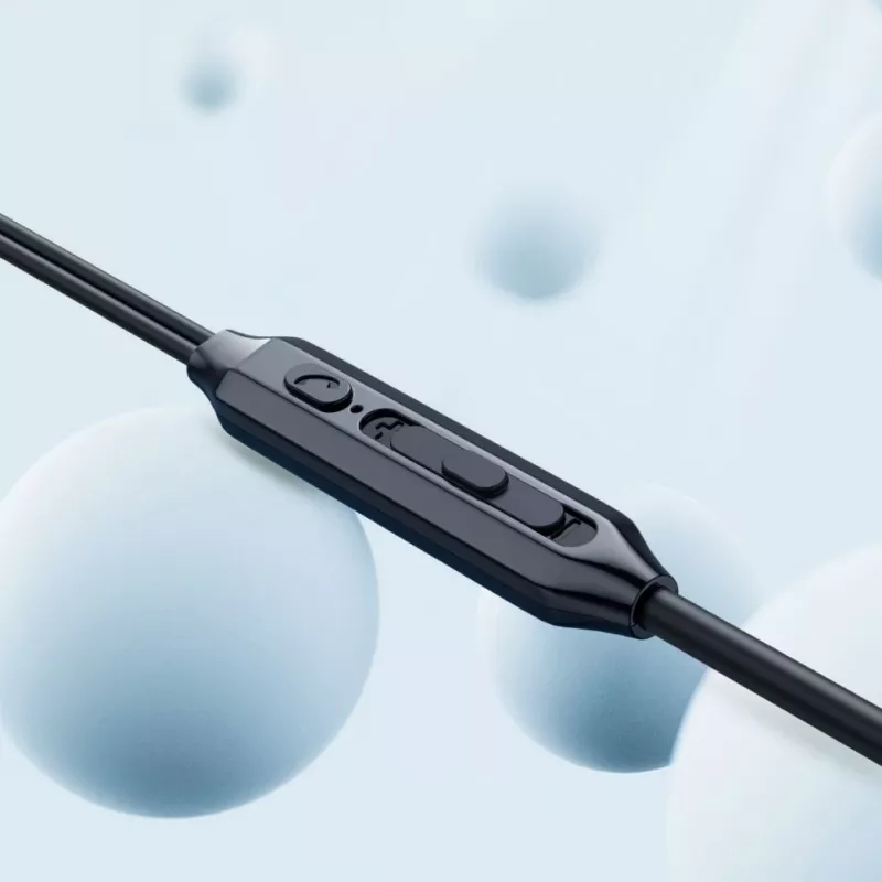 Joyroom JR-EC06 Auricolari intrauricolari con cavo, telecomando e microfono, USB-C, grigio