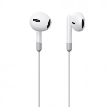 Joyroom JR-EW01 Auricolari mini in-ear con filo e telecomando - bianco