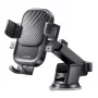 Joyroom JR-OK6 supporto per auto - ventosa per cruscotto e parabrezza - universale per smartphone da 4,7-7,2 pollici - rotazione 360° - nero