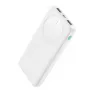 Joyroom JR-PBF12 Power Bank 10000mAh 2.4A Dual USB-A USB-C bianco