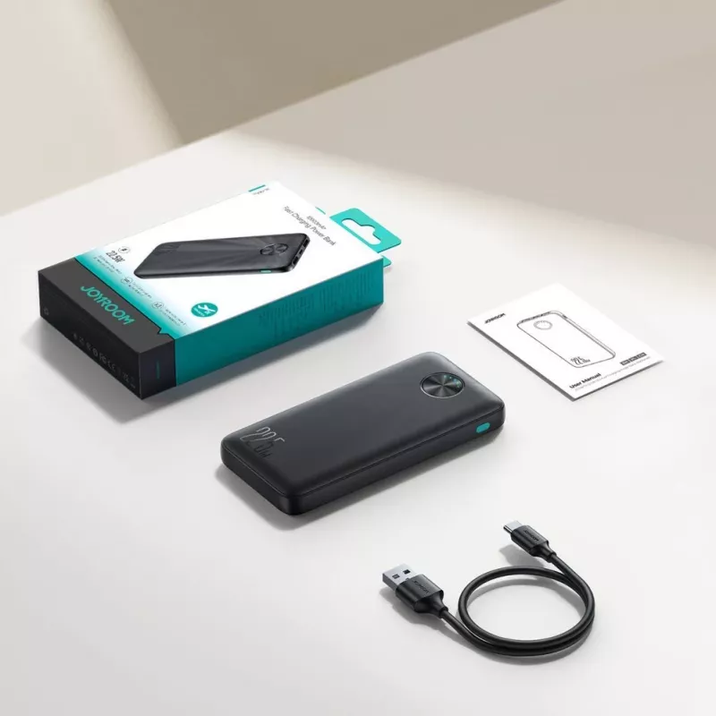 Joyroom JR-PBF15 Power bank 10000mAh USB-C USB-A 22.5W nero