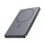 Joyroom JR-PBM08 5000mAh 20W Power bank wireless magnetico ultra-sottile - grigio