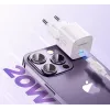 JOYROOM JR-TCF02 Caricabatterie da parete USB-C PD 20W con cavo USB-C - bianco