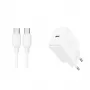 JOYROOM JR-TCF20 alimentatore USB-C 20W con cavo USB-C su USB-C (1 m)